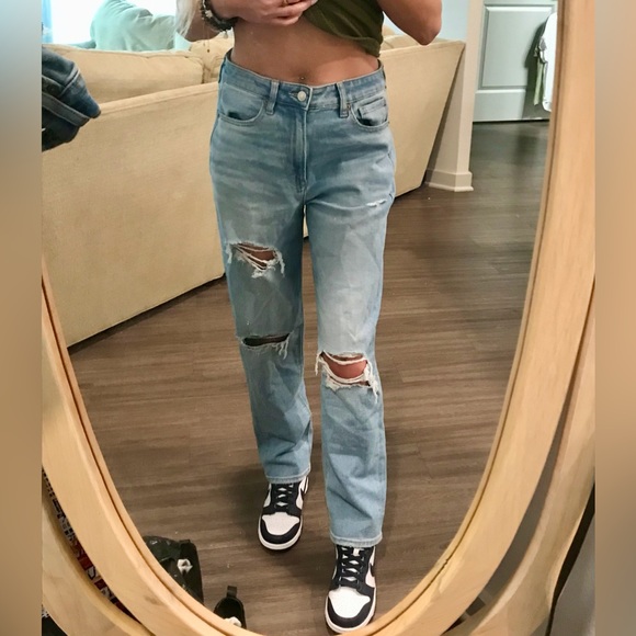 American Eagle Outfitters 6 Wmns High Waisted Stretch Jeans💥BRAND NEW💥 - Picture 1 of 7